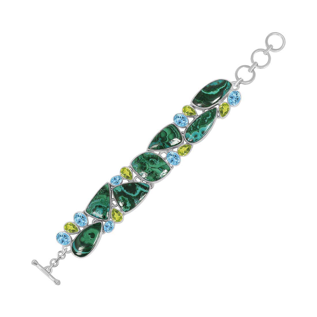 Azurite Malachite Bracelet-(MLC-B-1.)