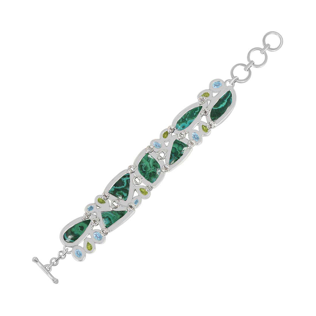 Azurite Malachite Bracelet-(MLC-B-1.)