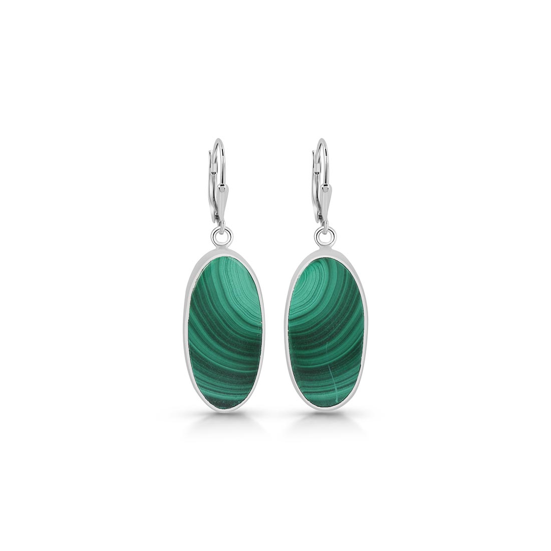 Malachite Earring-(MLC-E-1)