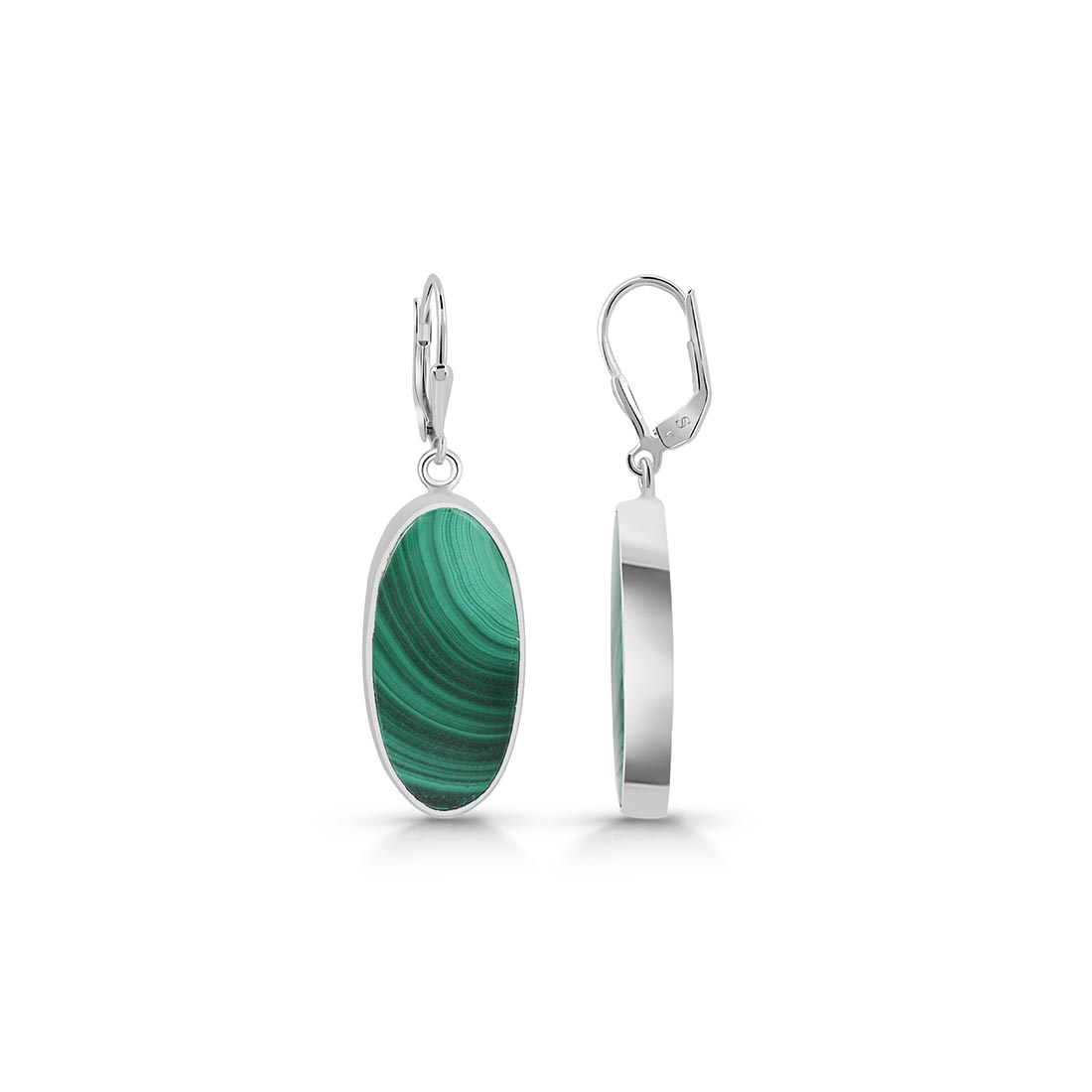 Malachite Earring-(MLC-E-1)