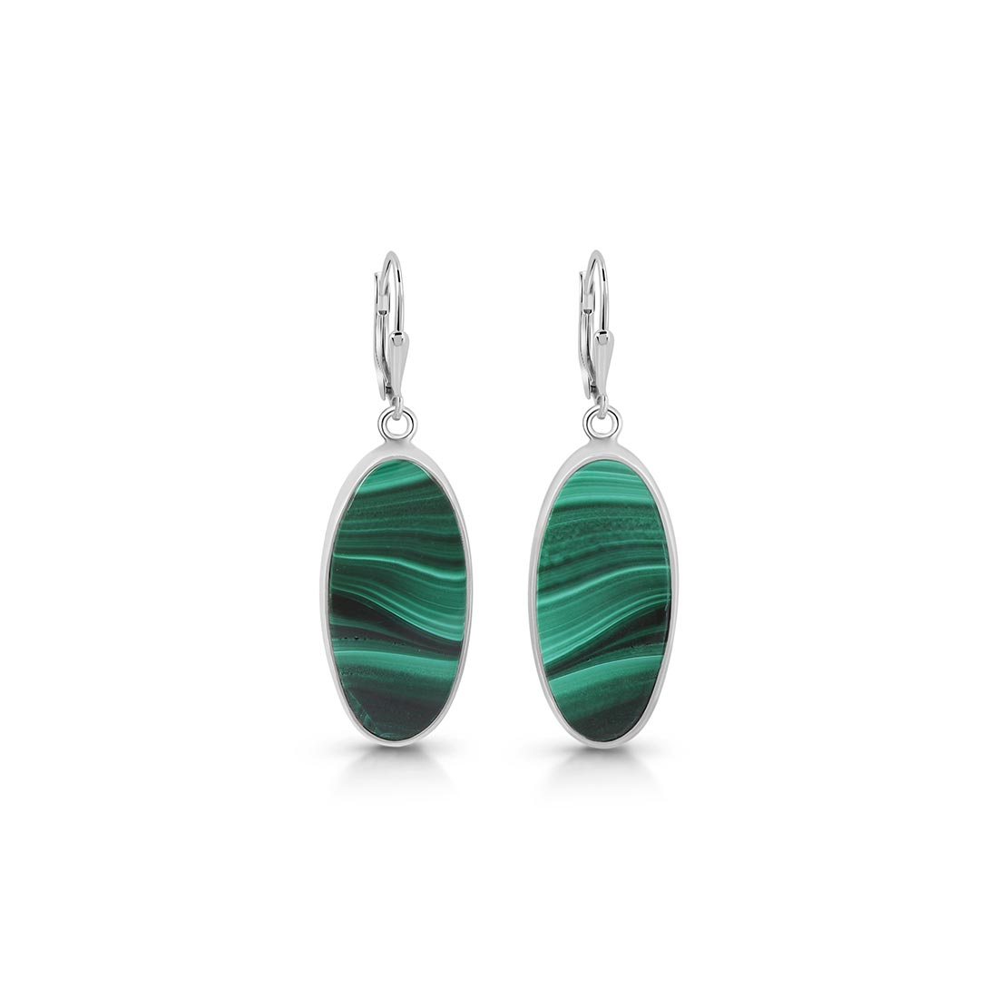 Malachite Earring-(MLC-E-14)