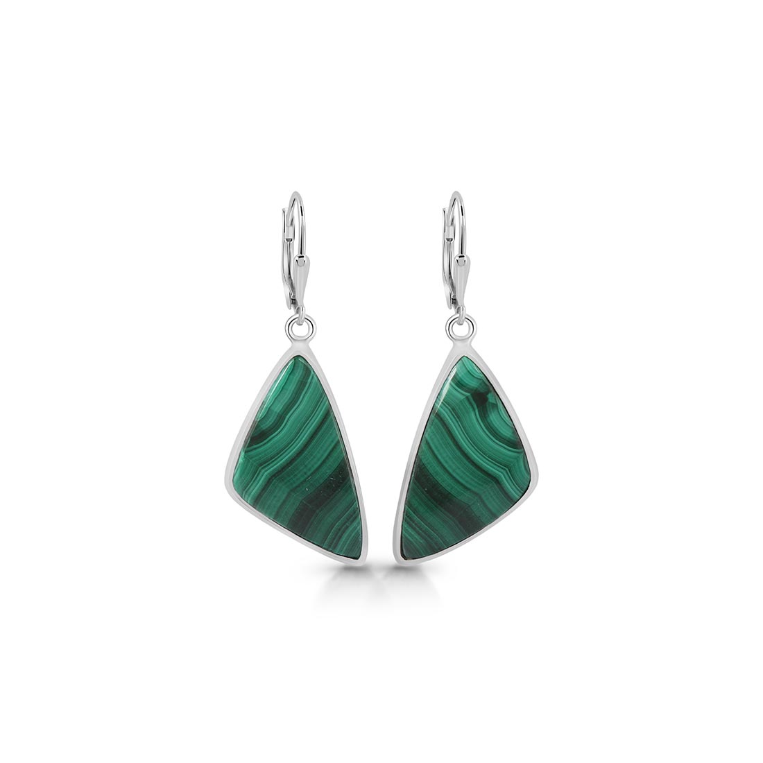 Malachite Earring-(MLC-E-15)