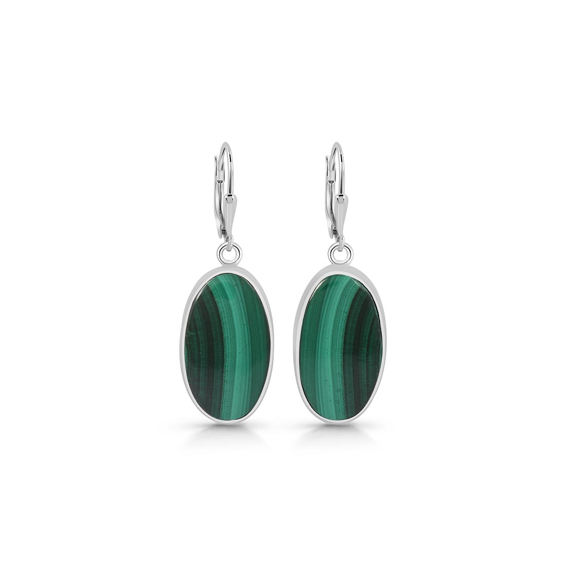 Malachite Earring-(MLC-E-3)