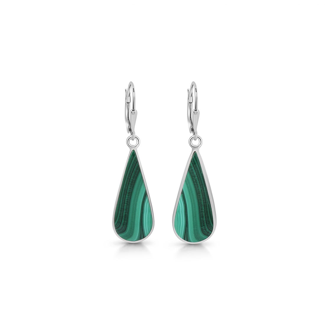 Malachite Earring-(MLC-E-5)