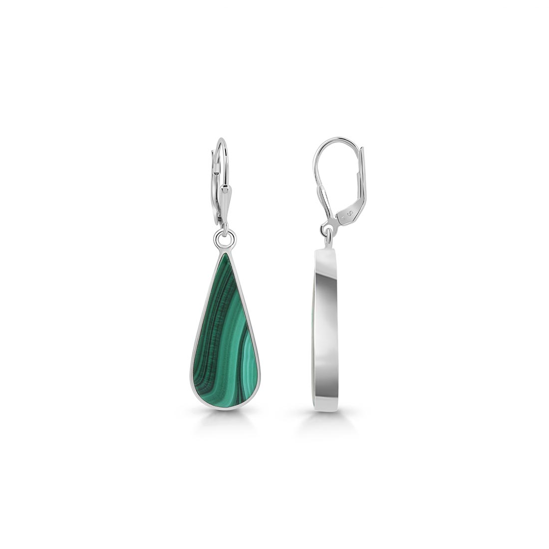 Malachite Earring-(MLC-E-5)