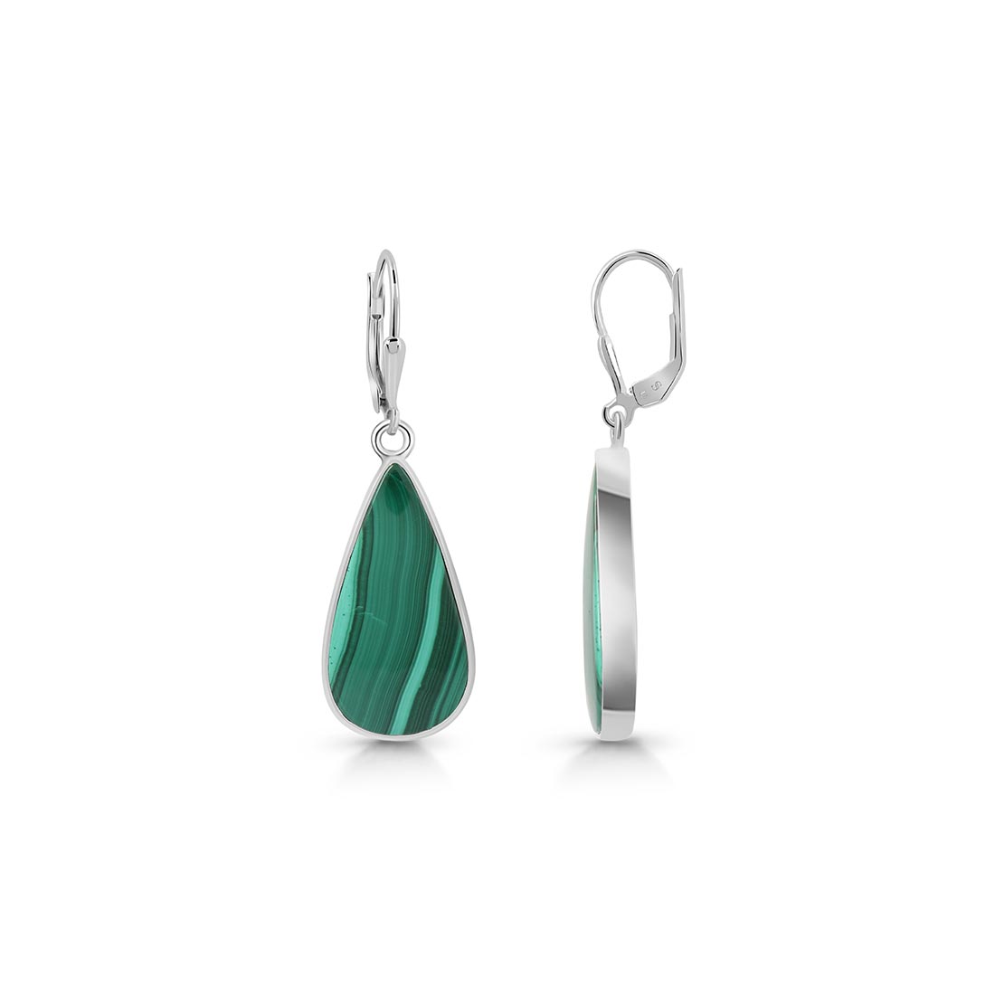 Malachite Earring-(MLC-E-6)