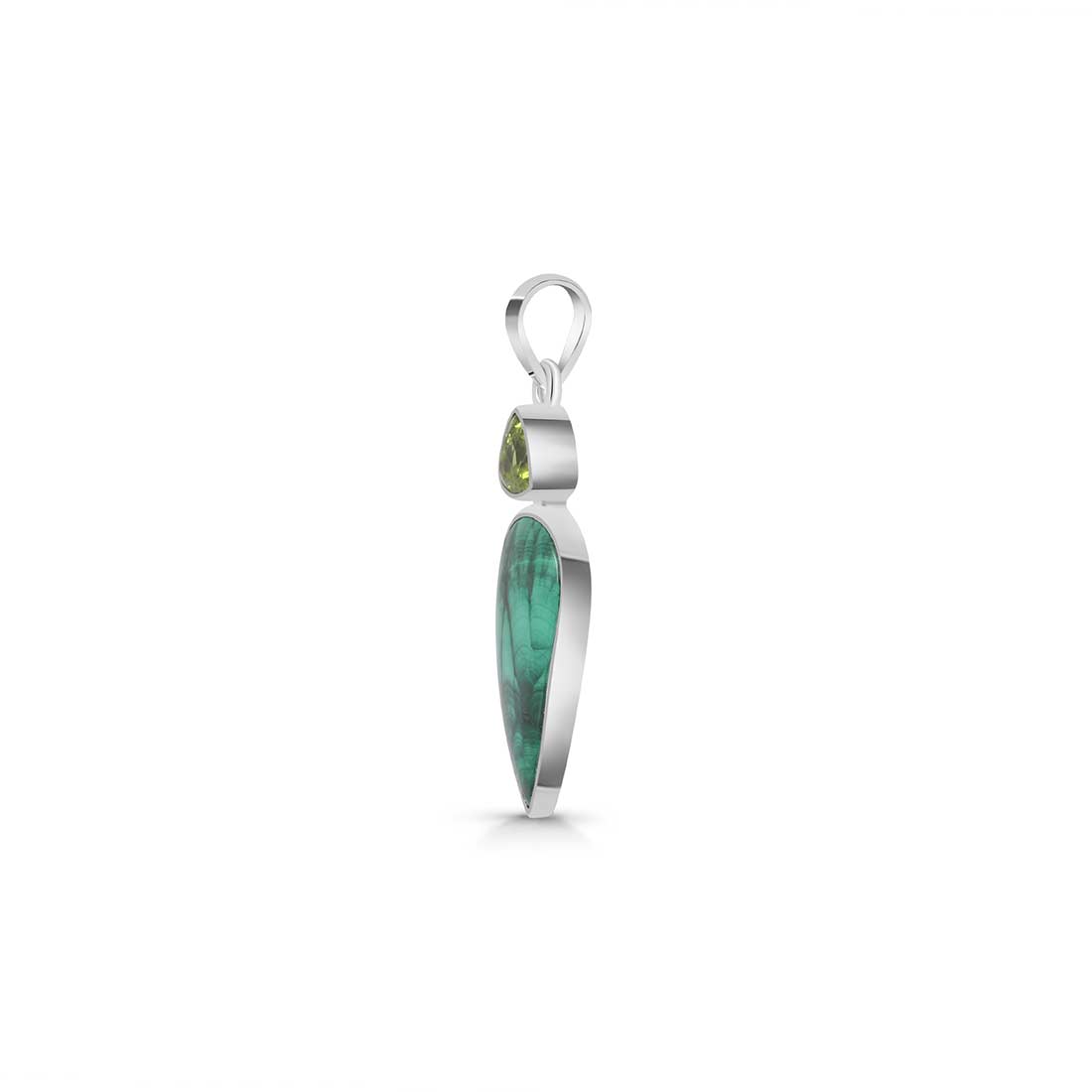 Malachite Pendant-(MLC-P-36.)