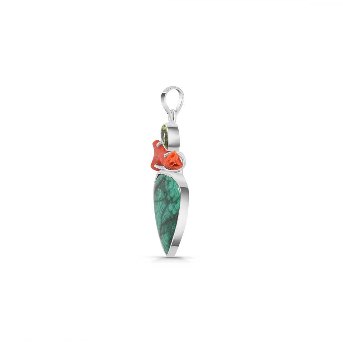 Malachite Pendant-(MLC-P-38.)