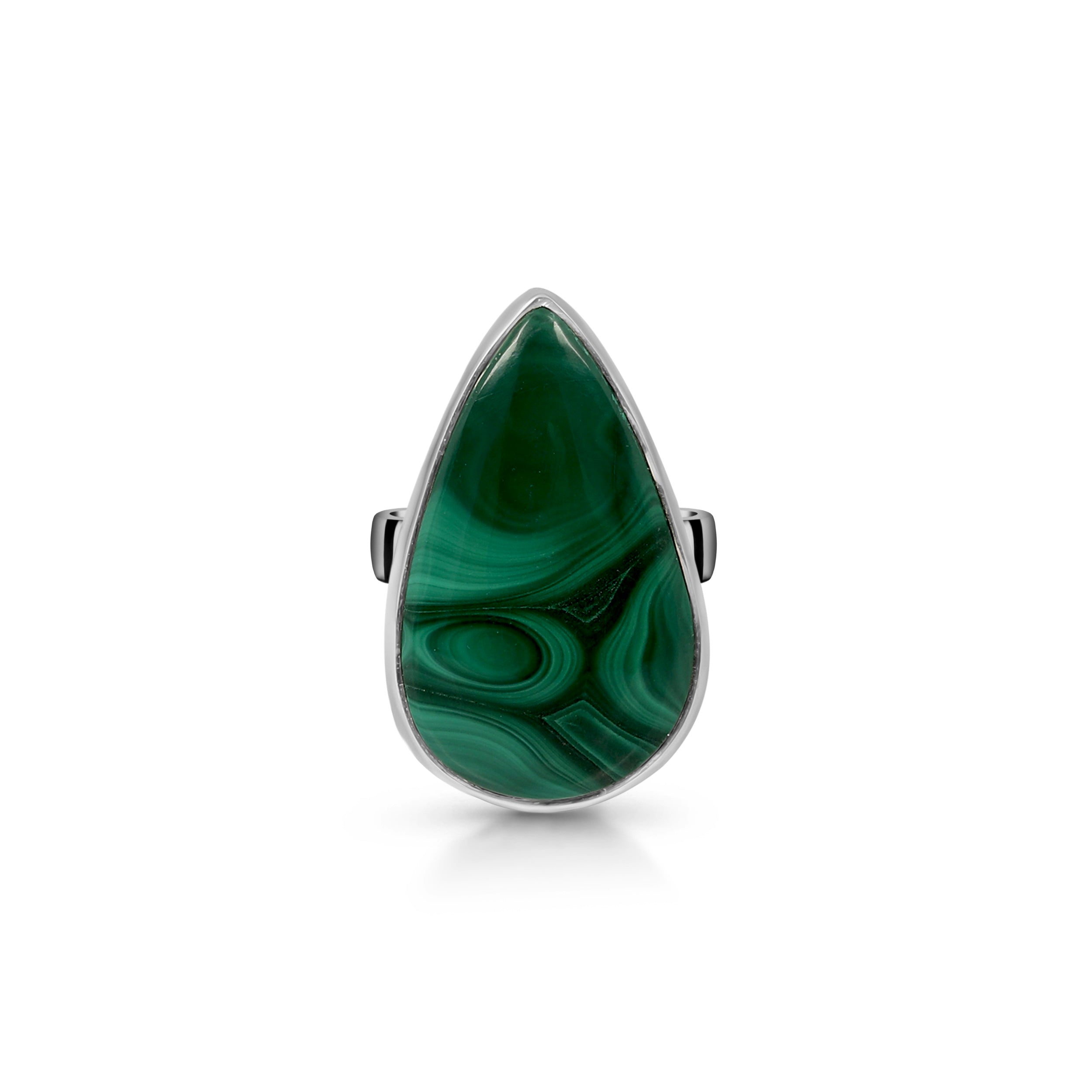 Malachite Adjustable Ring-(MLC-R-11.)