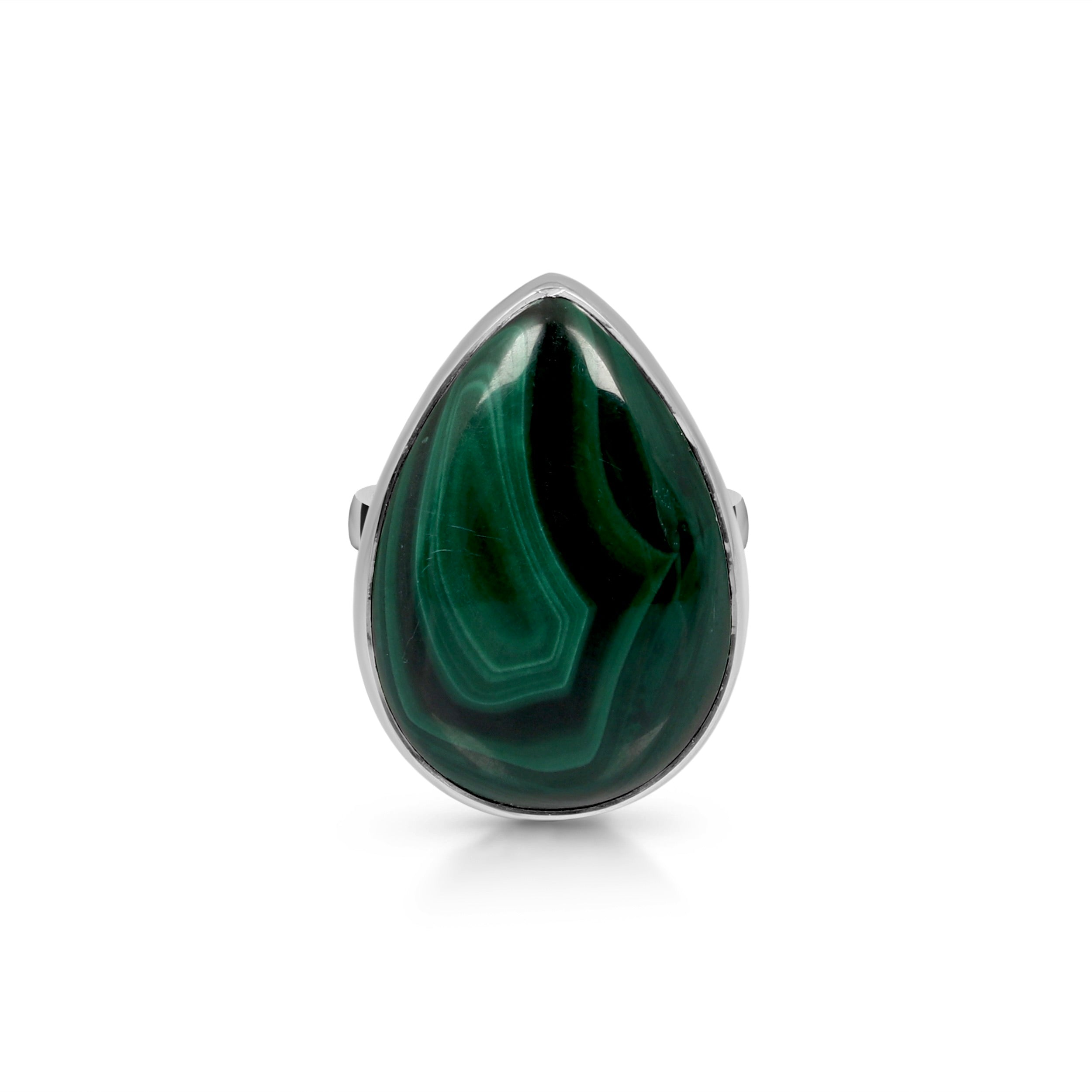 Malachite Adjustable Ring-(MLC-R-30.)