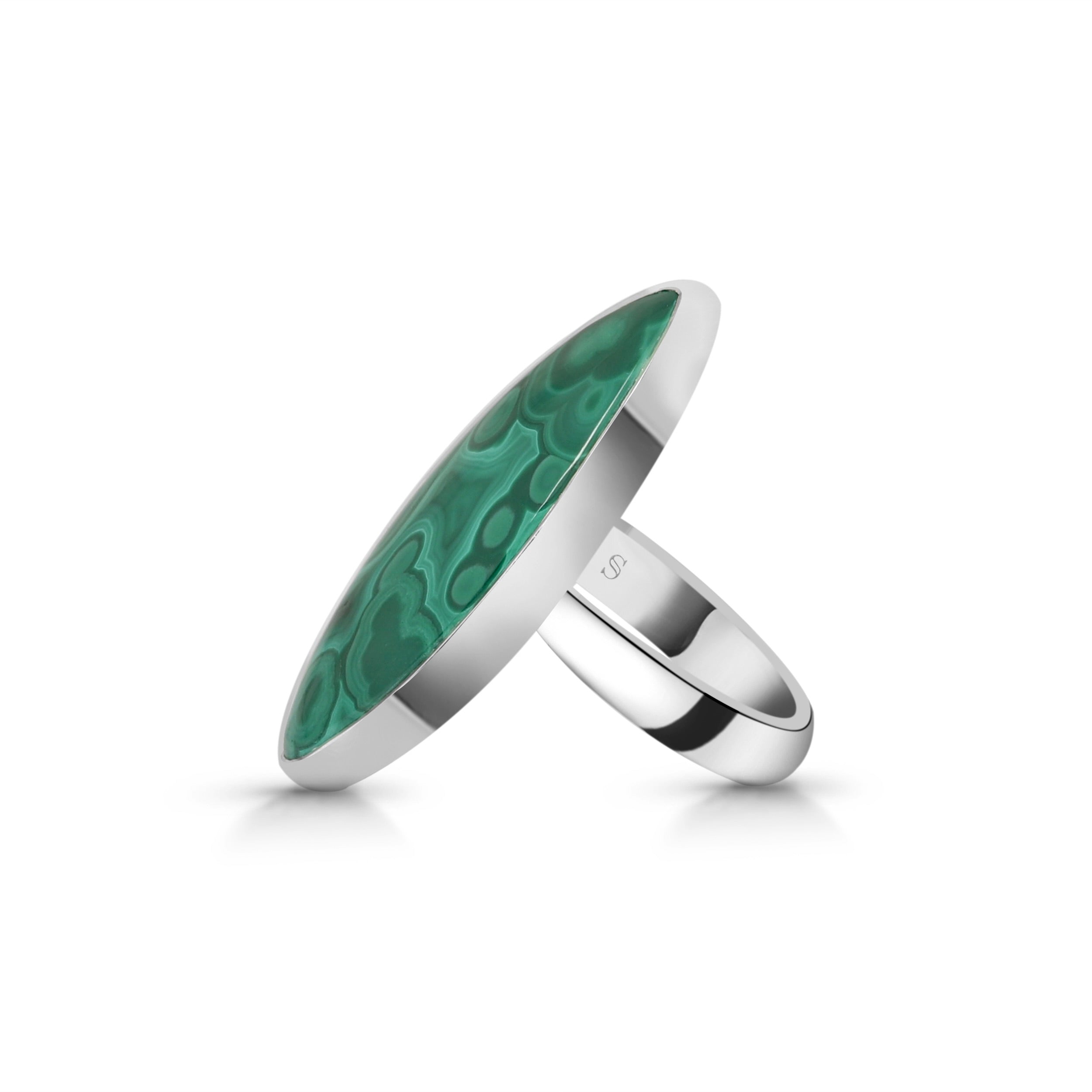 Malachite Adjustable Ring-(MLC-R-31.)