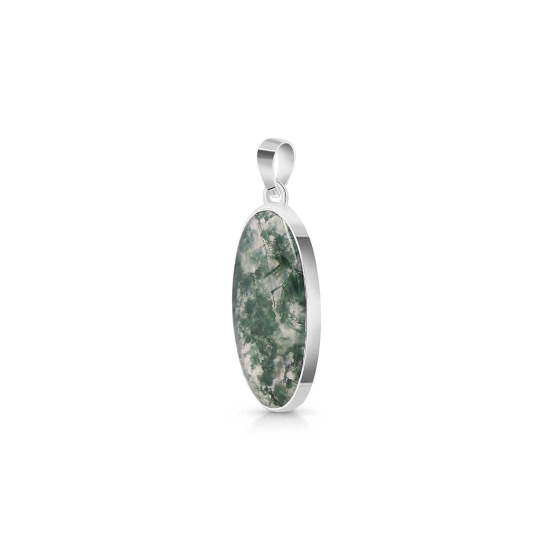 Moss Agate Pendant-(MOA-P-20.)