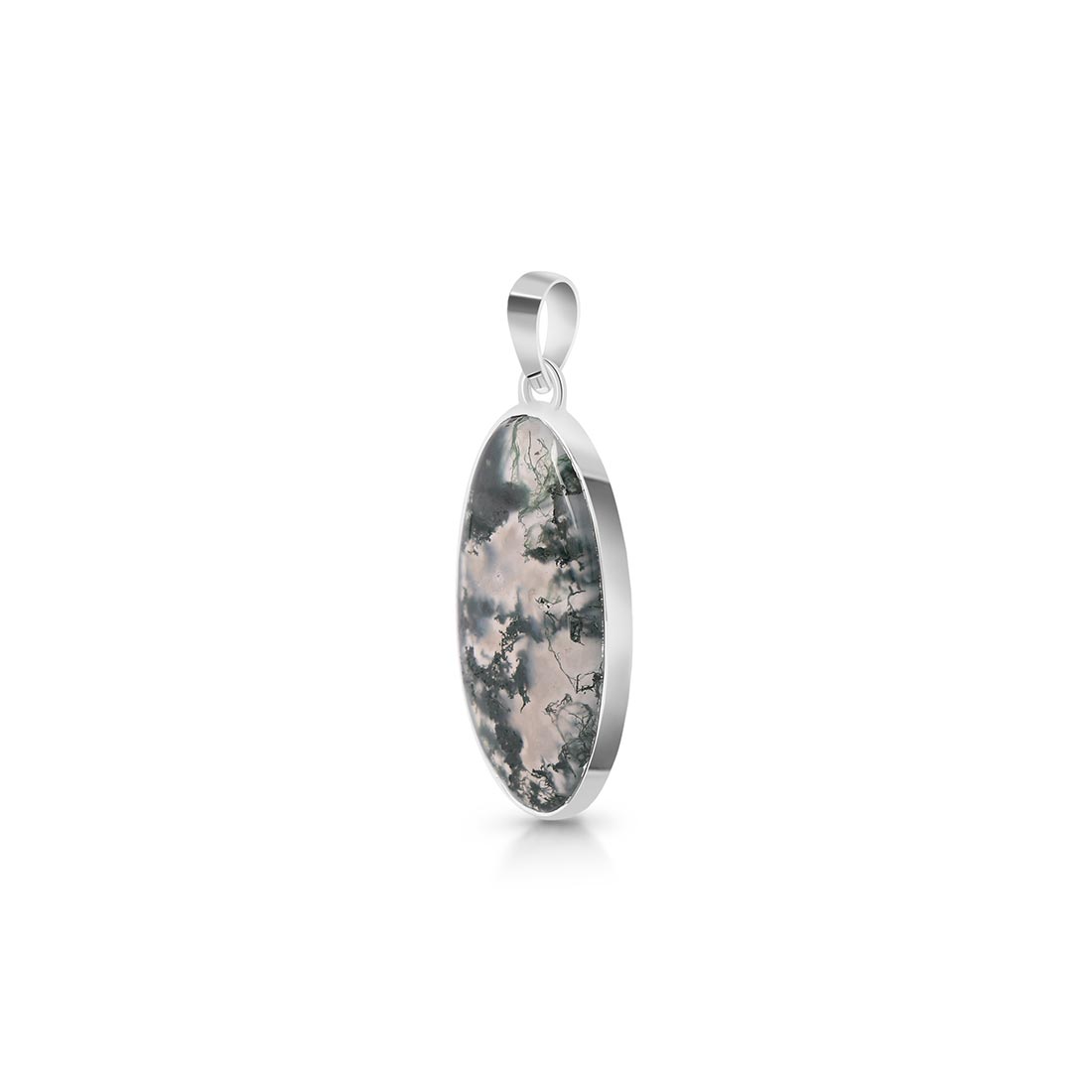 Moss Agate Pendant-(MOA-P-24.)