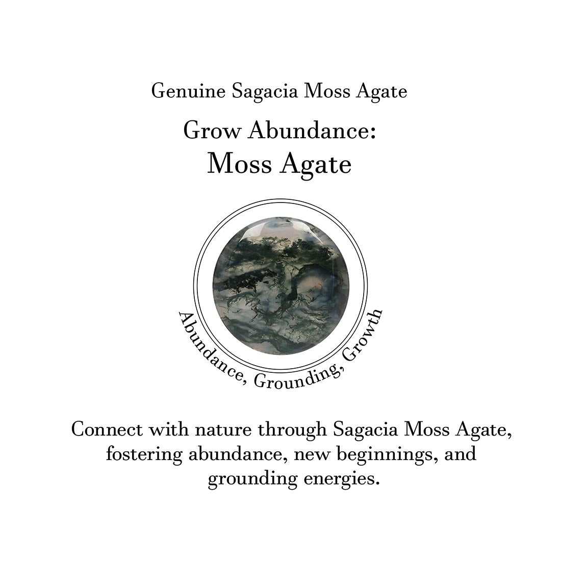 Moss Agate Pendant-(MOA-P-27.)