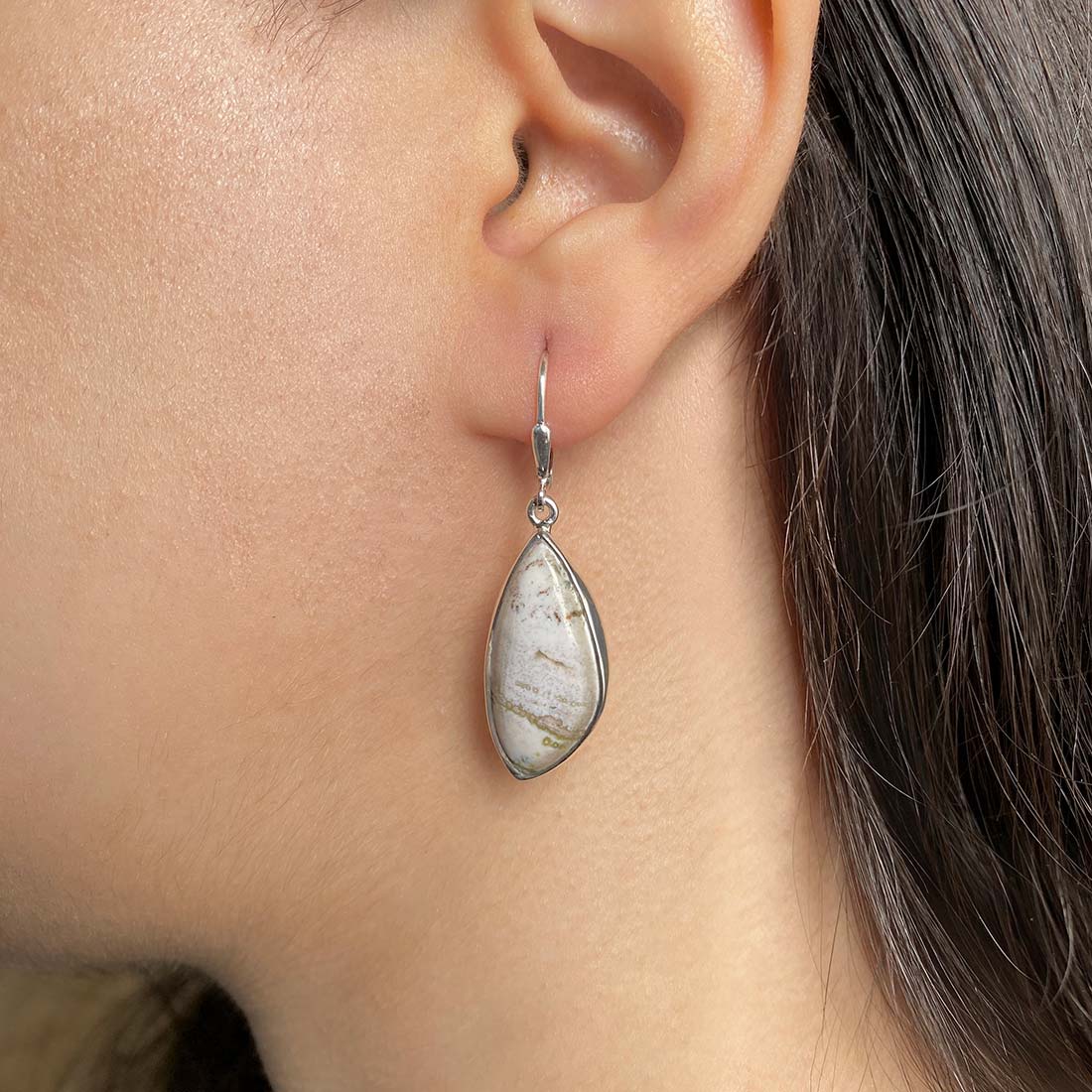 Ocean Jasper Earring-(OCJ-E-10.)