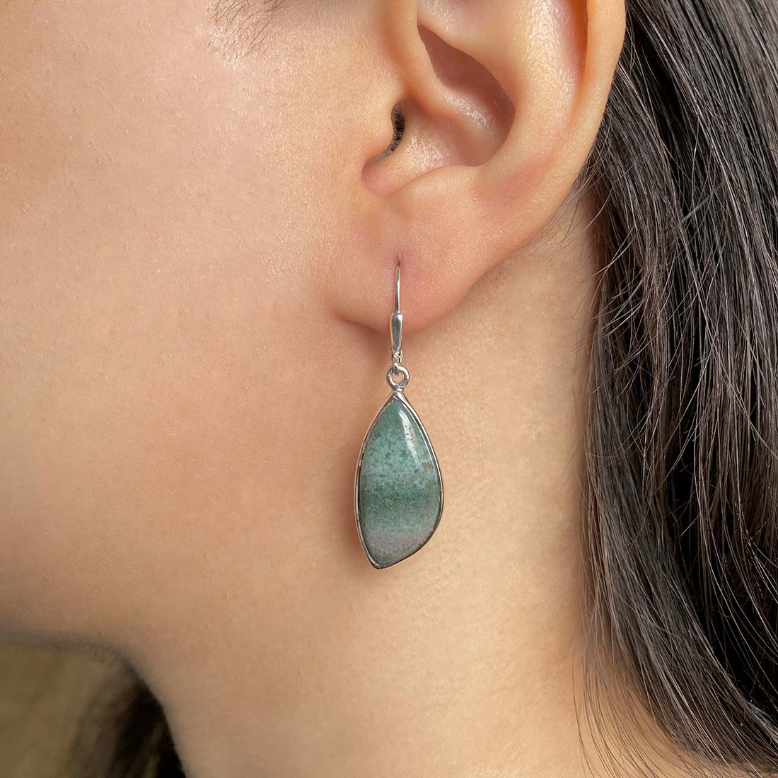 Ocean Jasper Earring-(OCJ-E-11.)