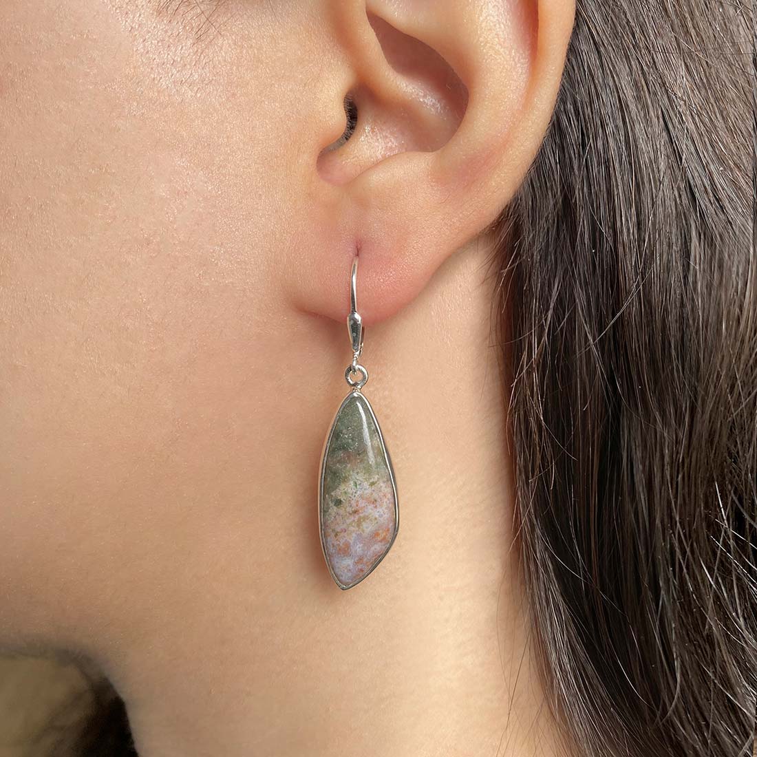 Ocean Jasper Earring-(OCJ-E-15.)