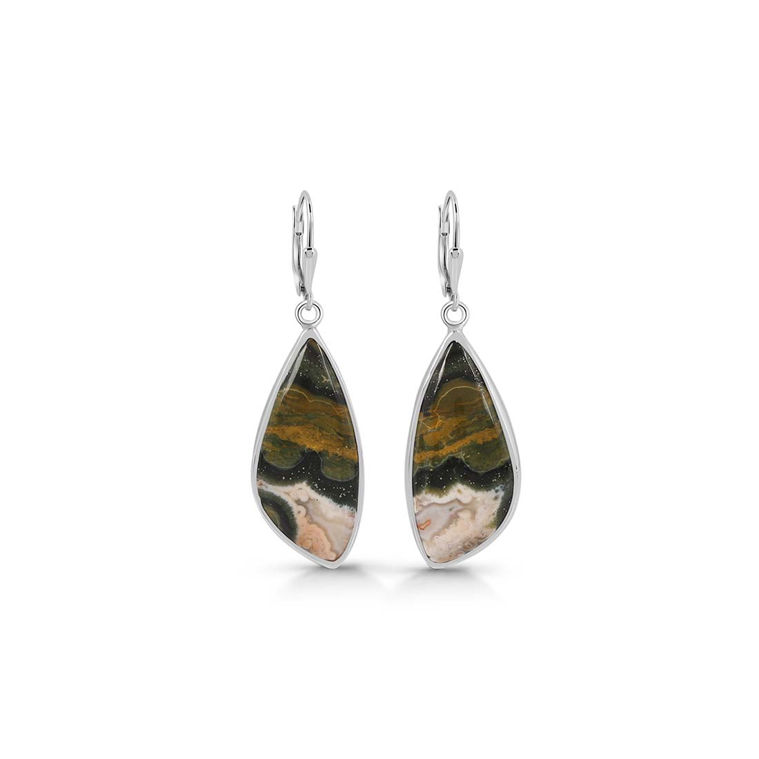 Ocean Jasper Earring-(OCJ-E-17.)