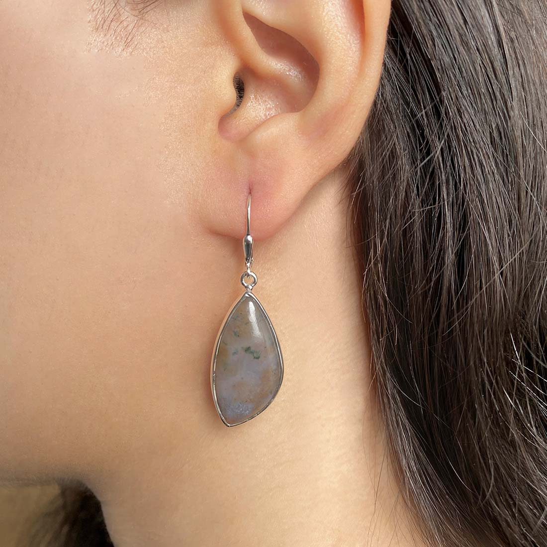 Ocean Jasper Earring-(OCJ-E-18.)