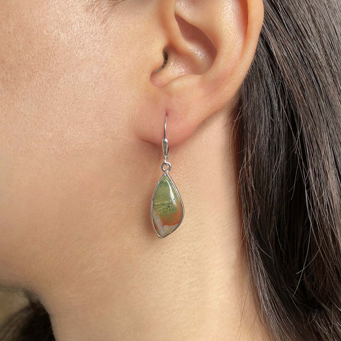 Ocean Jasper Earring-(OCJ-E-2.)