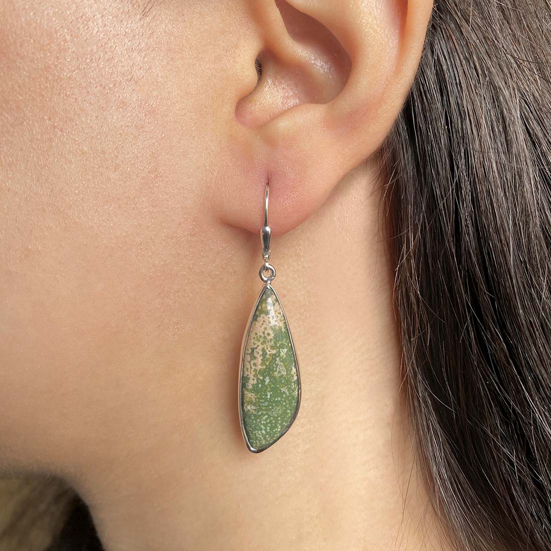 Ocean Jasper Earring-(OCJ-E-24.)