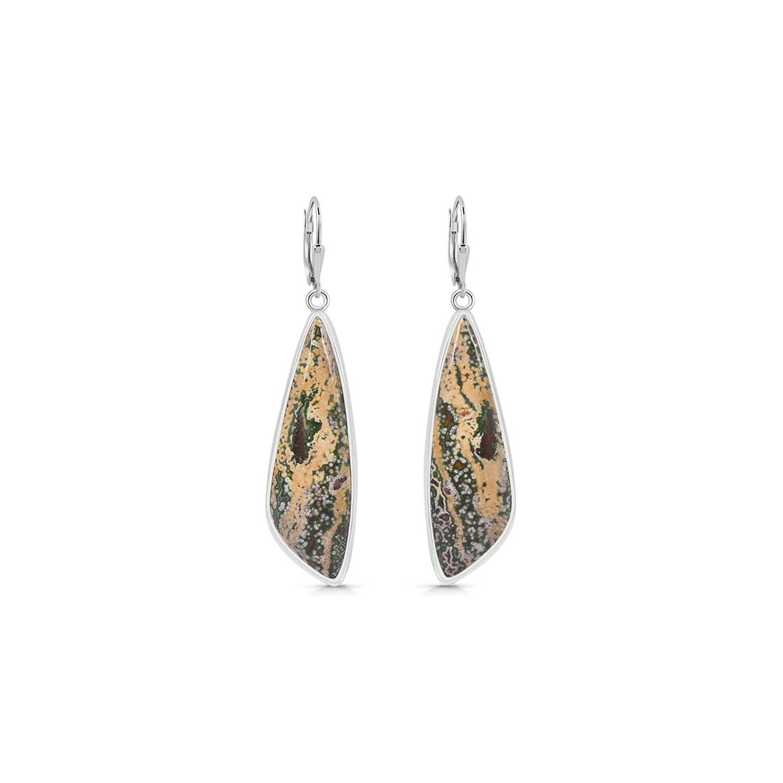 Ocean Jasper Earring-(OCJ-E-28.)