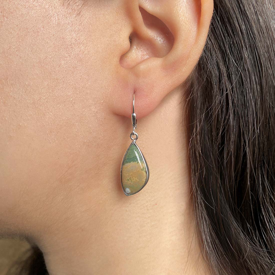 Ocean Jasper Earring-(OCJ-E-6.)