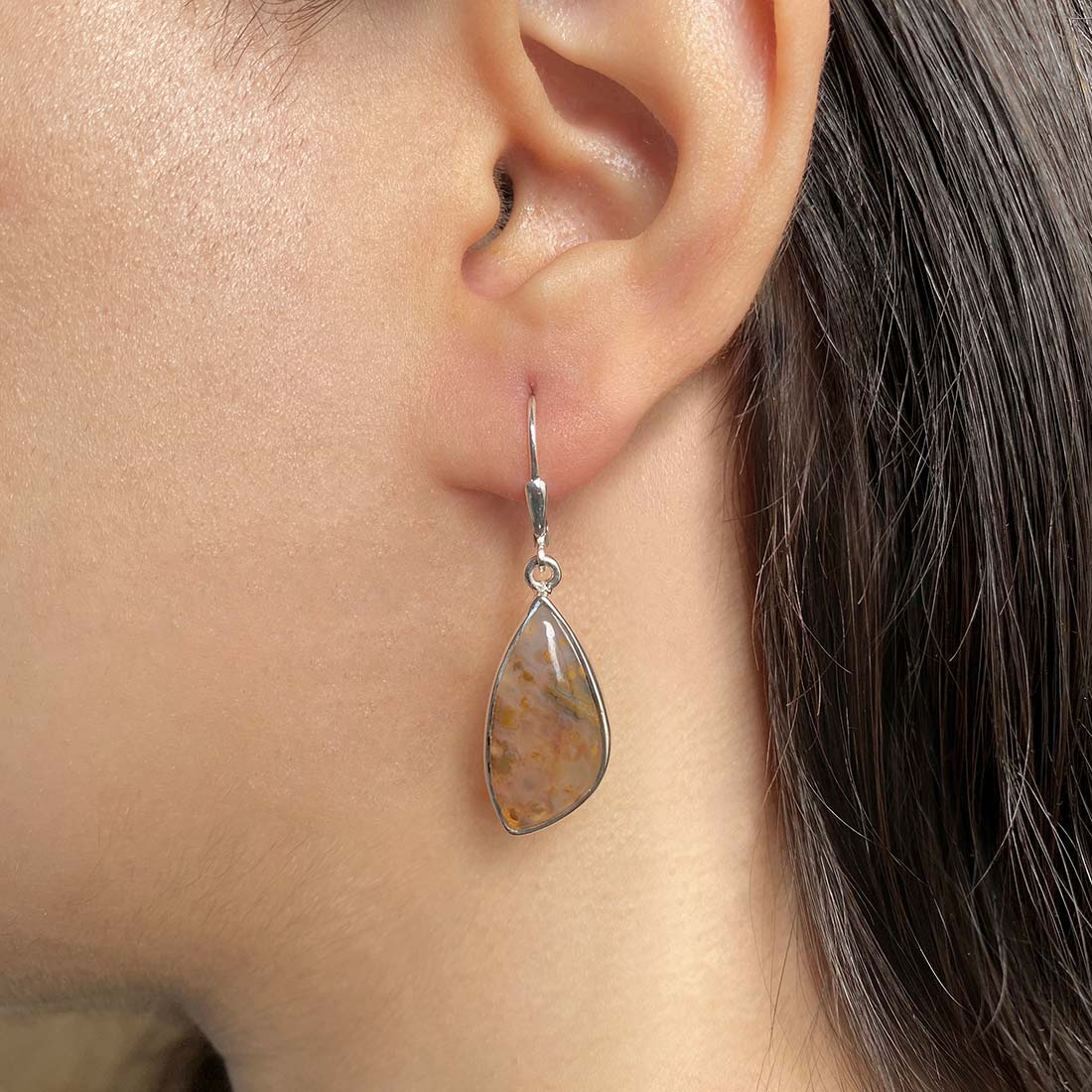 Ocean Jasper Earring-(OCJ-E-7.)