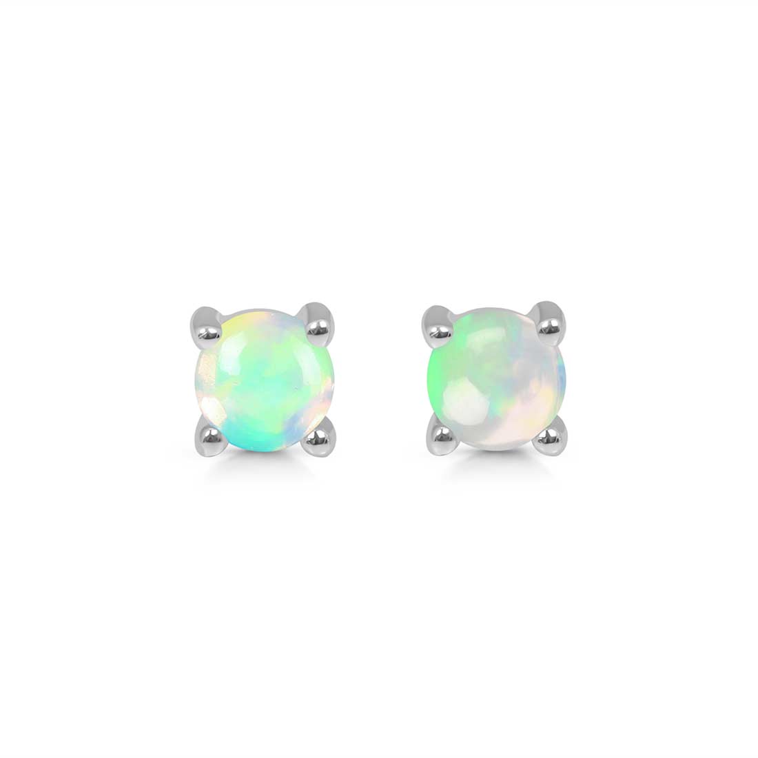 Opal Stud Earring-(OPL-SE-1068.)