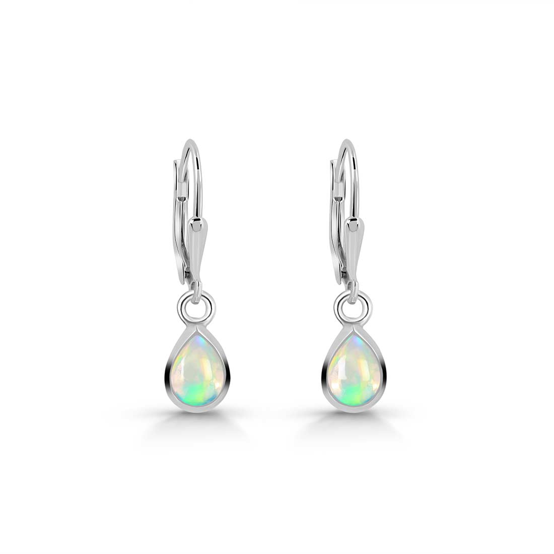 Opal Leverback Earring-(OPL-SE-1109.)