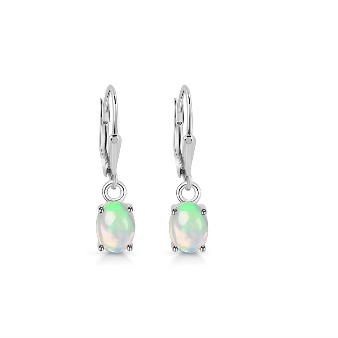 Opal Leverback Earring-(OPL-SE-1128.)