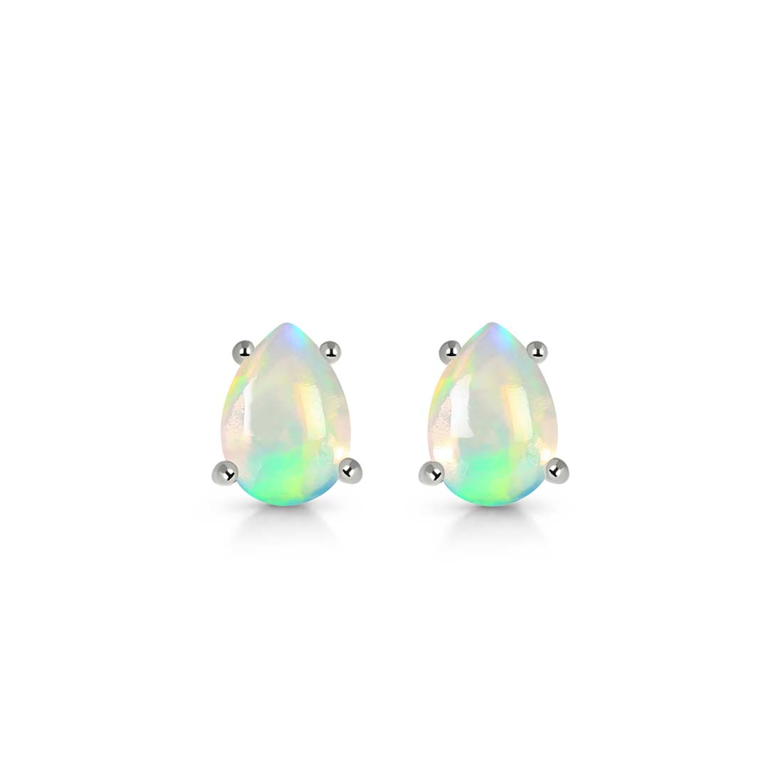 Opal Stud Earring-(OPL-SE-1142.)