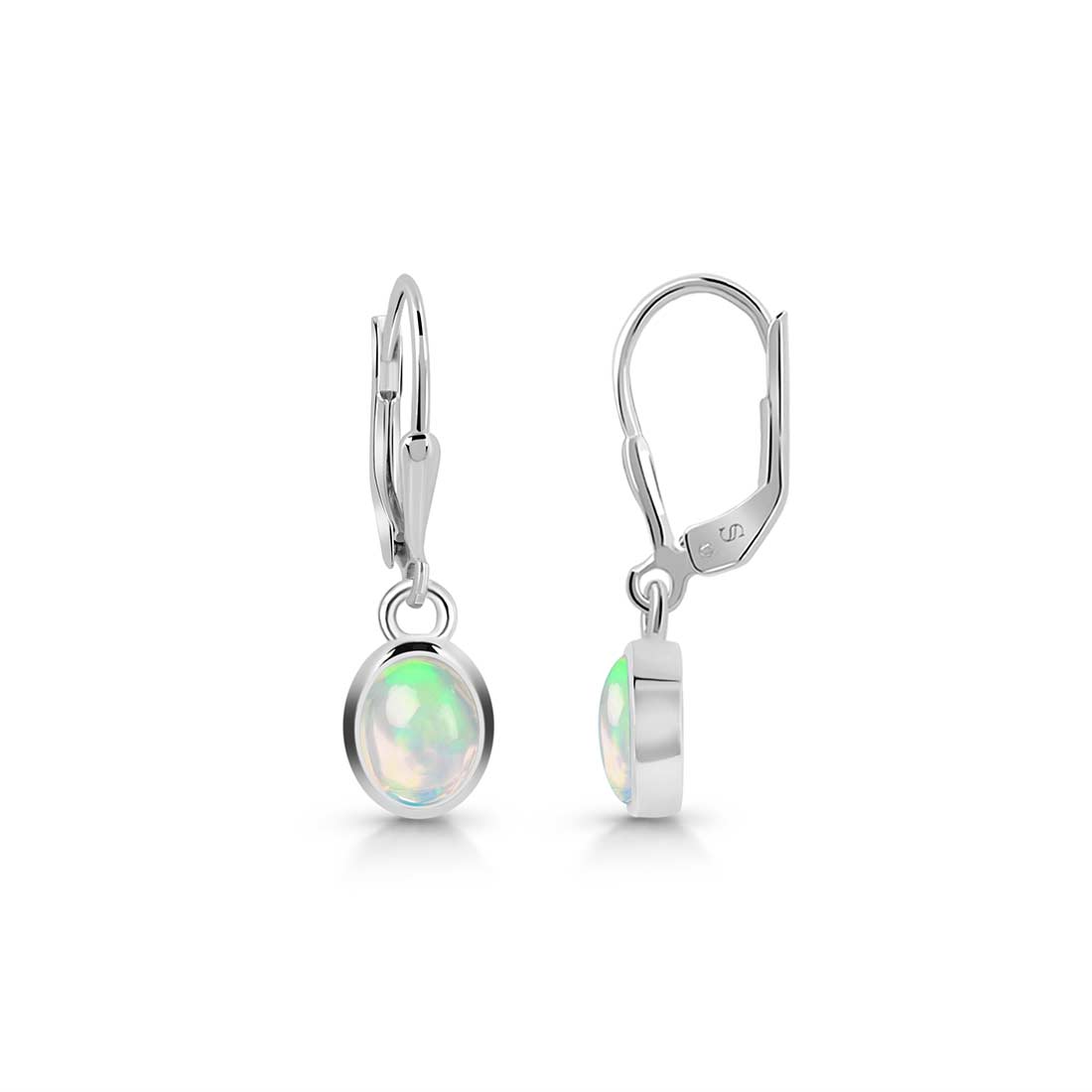 Opal Leverback Earring-(OPL-SE-1242.)