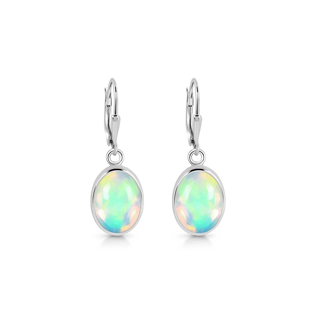 Opal Leverback Earring-(OPL-SE-830.)