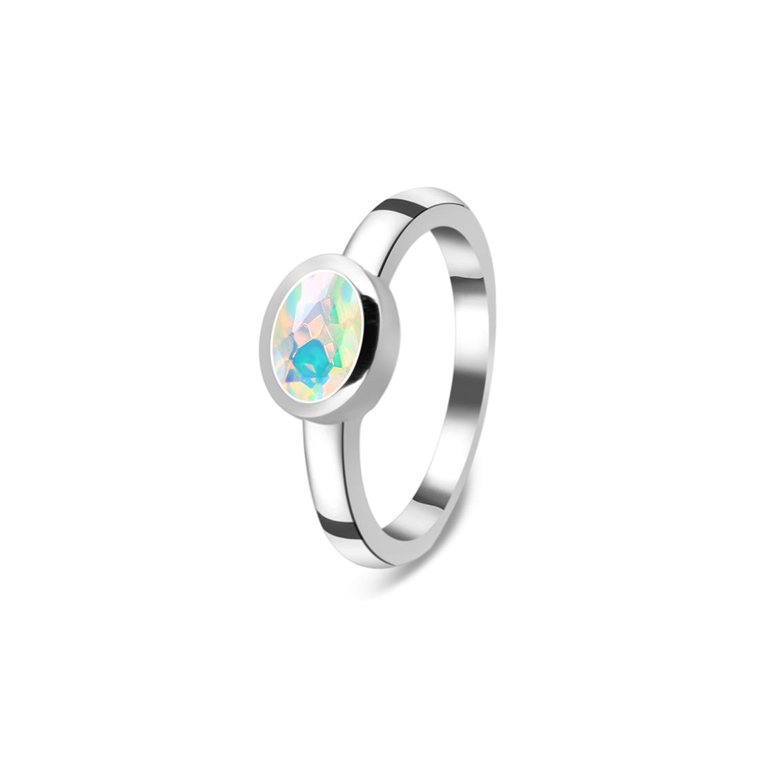 Opal Ring-(OPL-SR-4026-5)