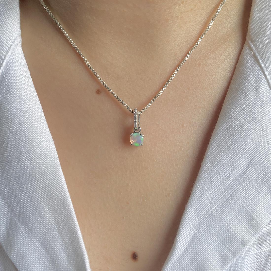 Opal Pendant-(OPL-SP-549)