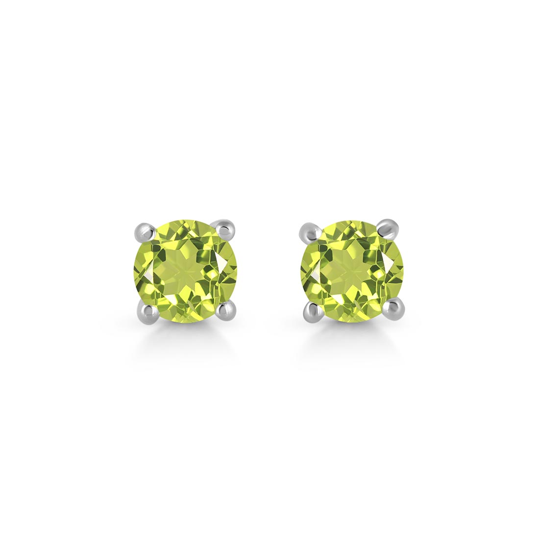 Peridot Stud Earring-(PER-SE-1321.)