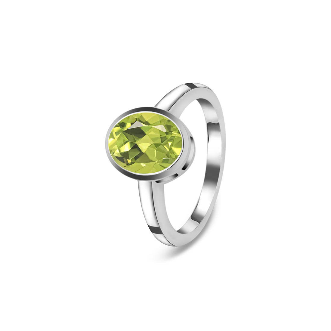 Peridot Ring-(PER-SR-1623.)