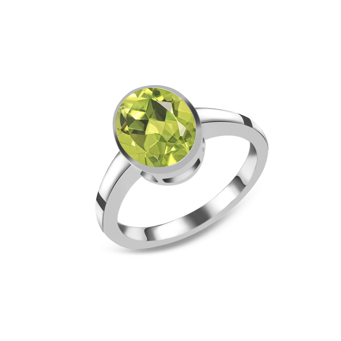 Peridot Ring-(PER-SR-1623.)