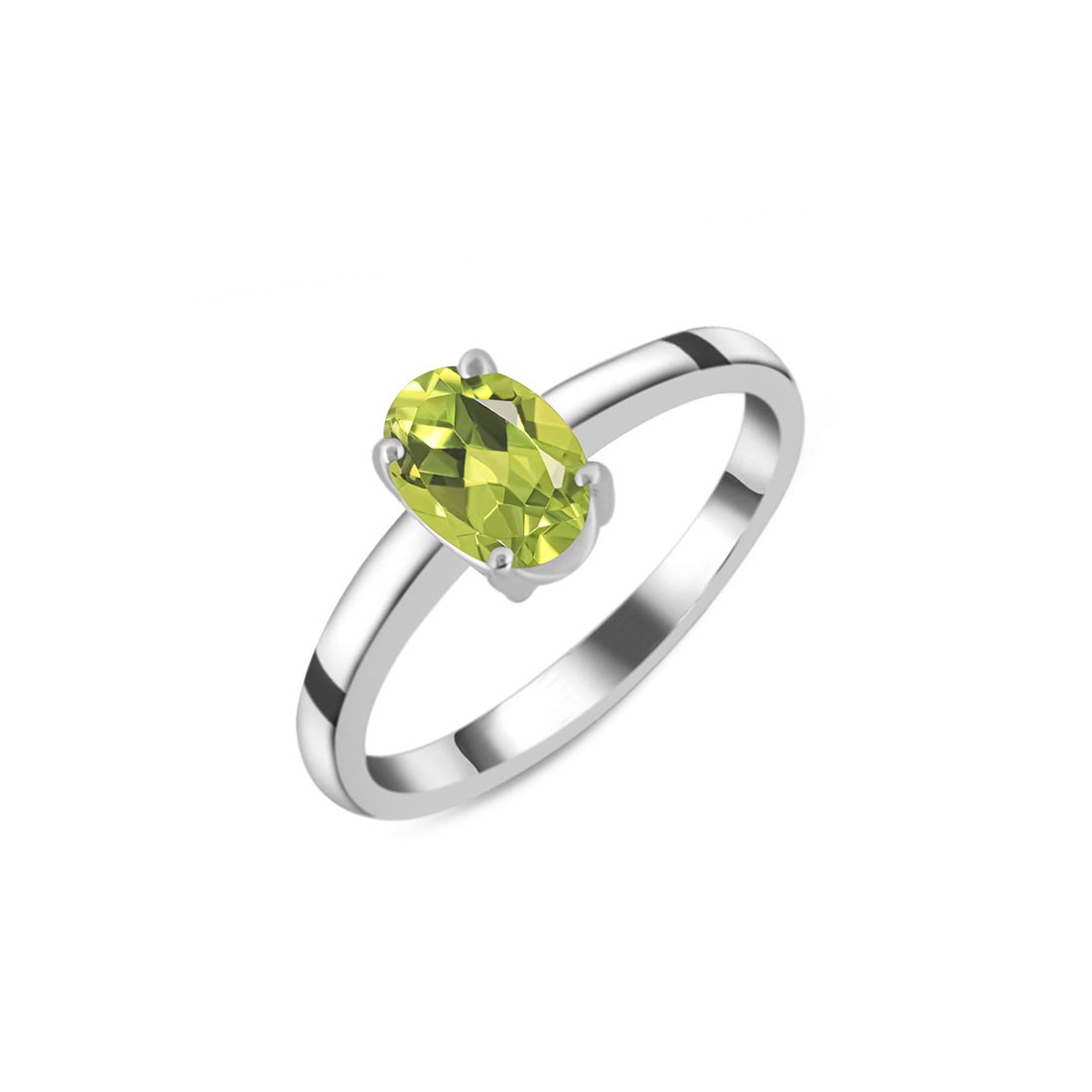 Peridot Ring-(PER-SR-242.)