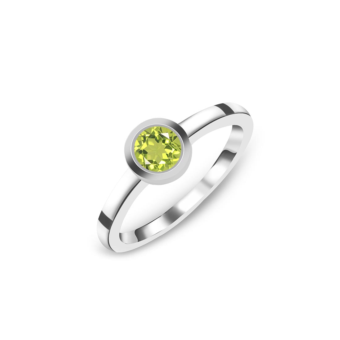 Peridot Ring-(PER-SR-3229.)