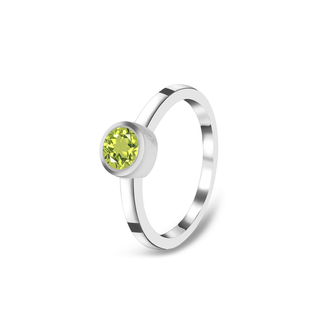 Peridot Ring-(PER-SR-4029.)