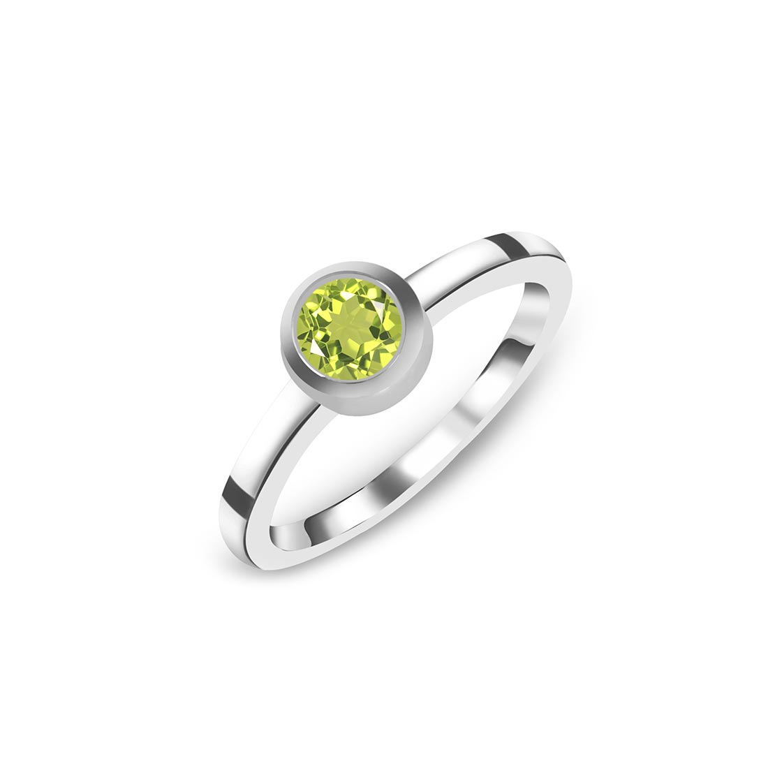 Peridot Ring-(PER-SR-4029.)