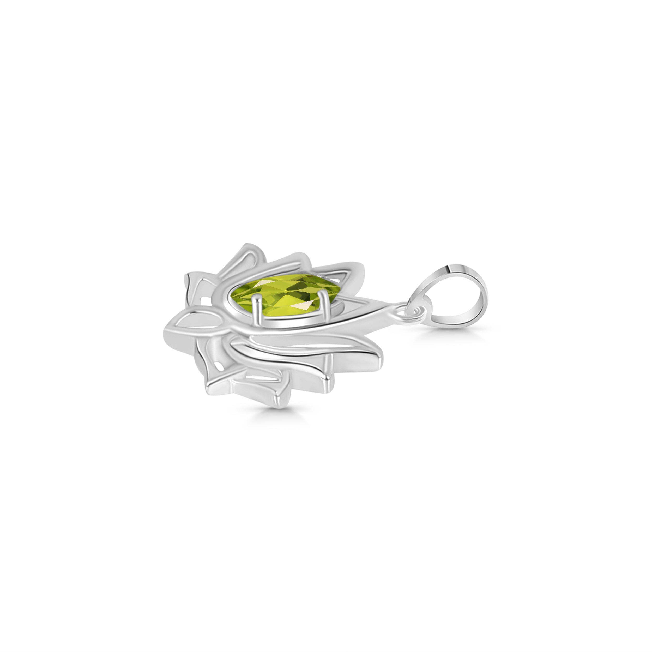 Peridot Pendant-(PER-SN-166.)