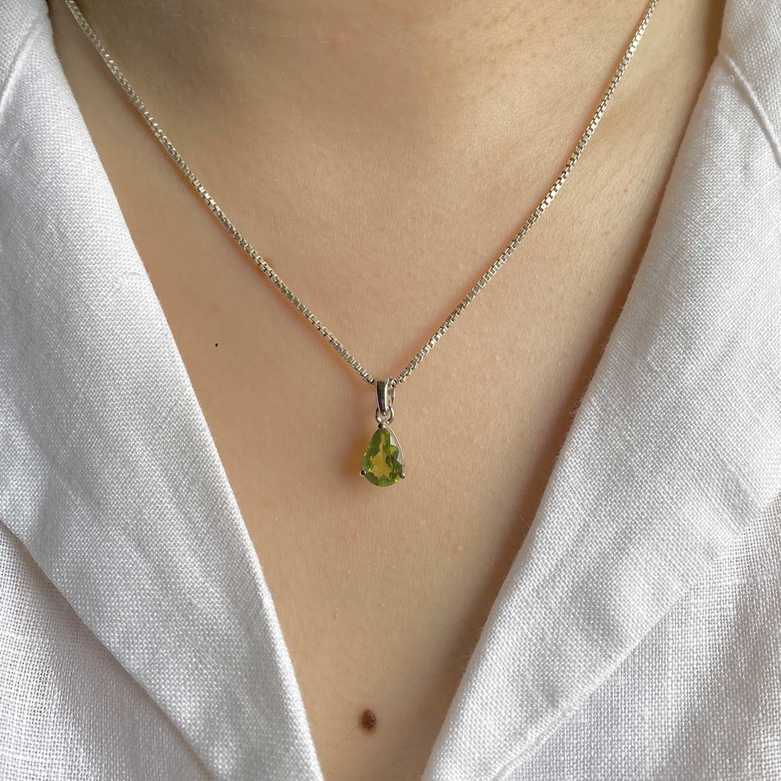 Peridot Pendant-(PER-SP-917.)