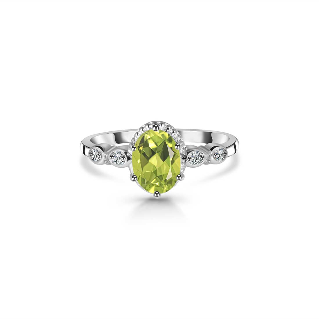 Peridot Ring-(PER-SR-2182.)