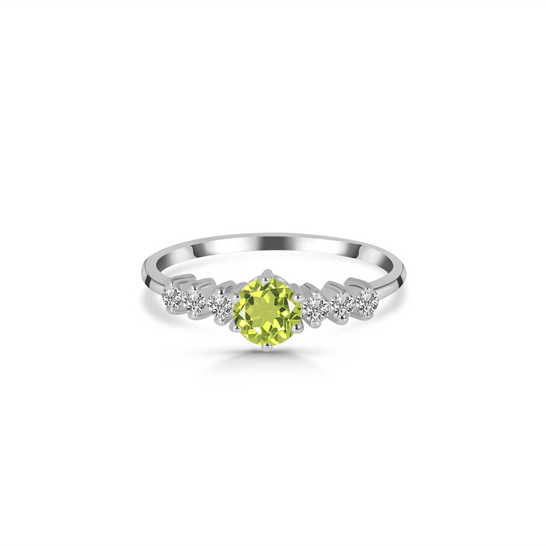 Peridot Ring-(PER-SR-2259.)