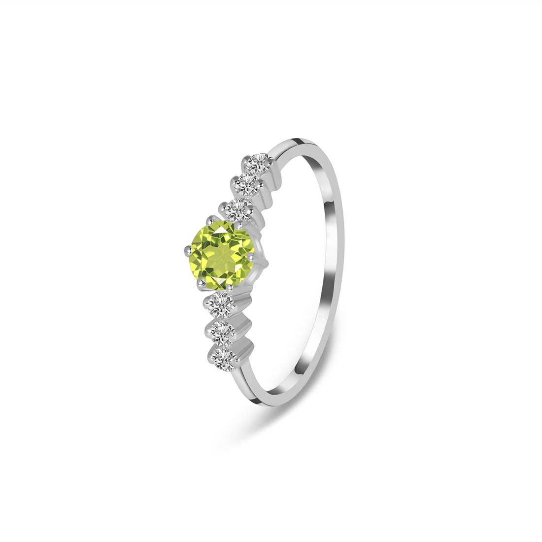 Peridot Ring-(PER-SR-2259.)