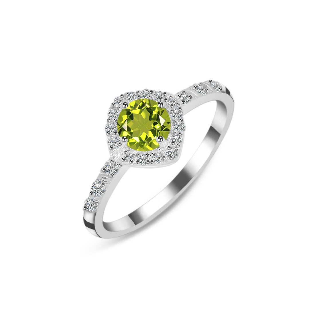 Peridot Ring-(PER-SR-2260.)