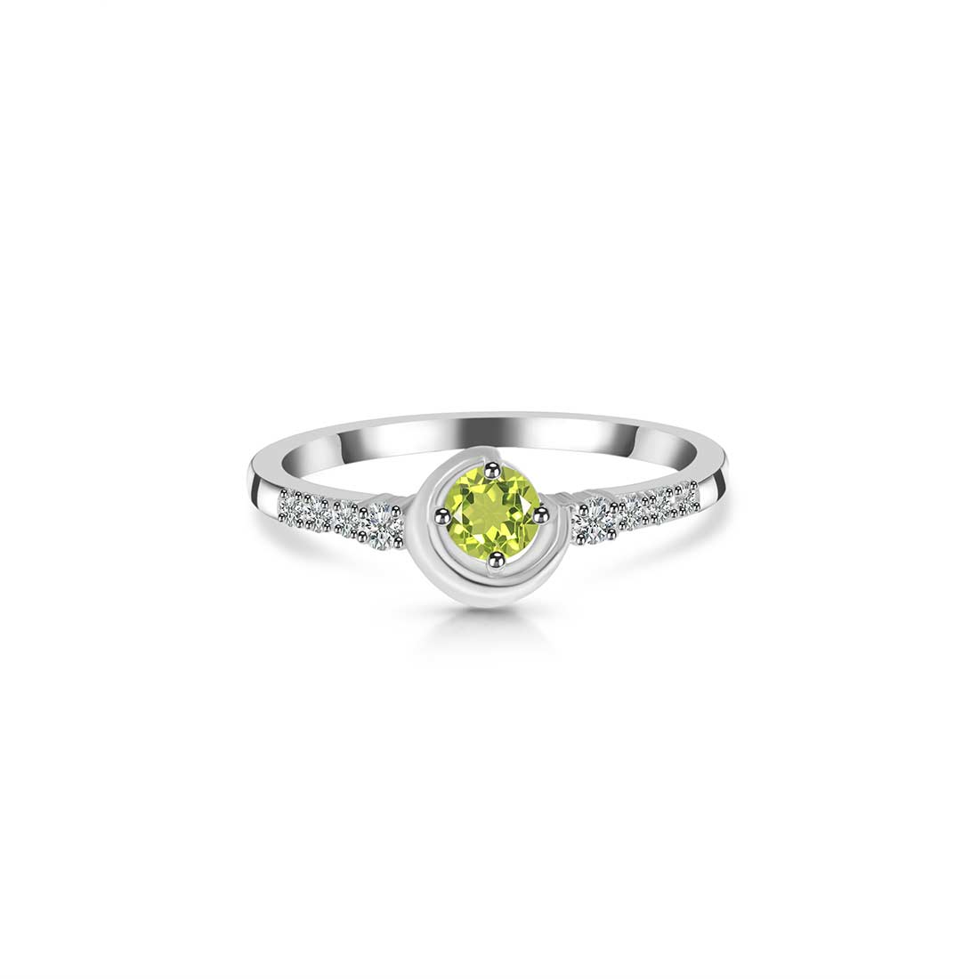 Peridot Ring-(PER-SR-2292.)